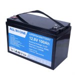 Fabrieksprys Deep Cycle Solar RV Caravan Marine 12 volt Lithium Ion Batterye 12V 100ah LiFePO4 Battery