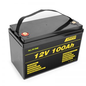LiFePO4 Batterypak litiumsel 12v 100ah diepsiklusbattery