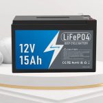 Litiumioonbatterypak 12V 15Ah Diepsiklus Lifepo4-battery