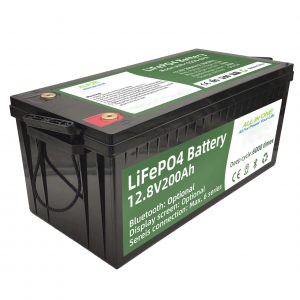 Warm verkoop 2.56KWh lifepo4 batteri 12v 200Ah 6000 siklusse rv battery