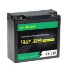 Herlaaibare diepsiklus Lifepo4 12V 20AH litiumioonbatterypakket OEM