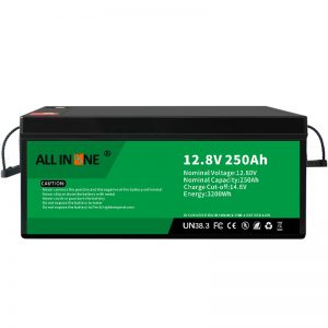 12.8V 250Ah LiFePO4 vervangingsoplossing vir battery -energie -opbergingstelsel vir loodsuur 12V 250Ah