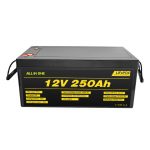 Gewildste Beste sonnestelselbatterye Pak 12V 250Ah LiFePO4 Litiumionbattery