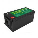 ALLES IN EEN Lithium-ion-battery Diepe siklus 12v 300Ah LiFePo4-opbergbattery