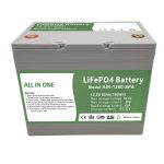 Fabriek verkoop 12.8V60Ah plastiek huisbattery 2000 siklusse lifepo4 battery 12v vir huishoudelike energie