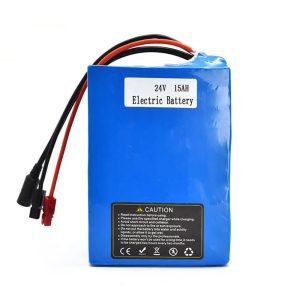 Herlaaibare 24v 12ah 15ah 20ah 25ah 30ah Litiumioon 18650 Batterypak vir Scooter Elektriese Fiets Battery
