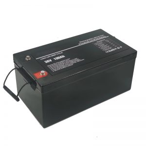 Diep siklus waterdigte litiumioon 36v 100ah lifepo4 battery pack 36v vir mariene boot en ev