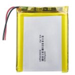 805060 3.7V 3000mAh Herlaaibare Lipo-polimeerbattery