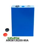 LiFePO4 Prismatiese battery 3.2V 90AH lifepo4 sel herlaaibare battery vir motor kraggereedskap elektriese rolstoel