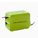 NiMH herlaaibare battery SC 2400mAH 14.4V