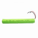 NiMH herlaaibare battery SC 3600mAH 4.8V